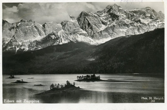 Eibsee mit Zugspitze-Carey's Emporium