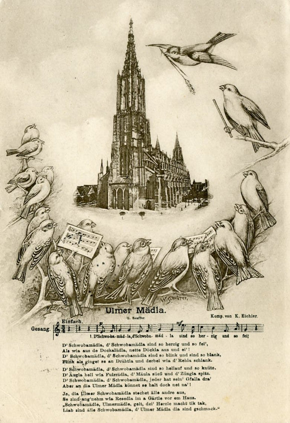 Notenblatter zu beziehen durch, Ulmer Musikhaus Hans Kaim, Ulm a. D.-Carey's Emporium