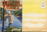 Indians of Wisconsin Dells, WI Souvenir Folder-Carey's Emporium