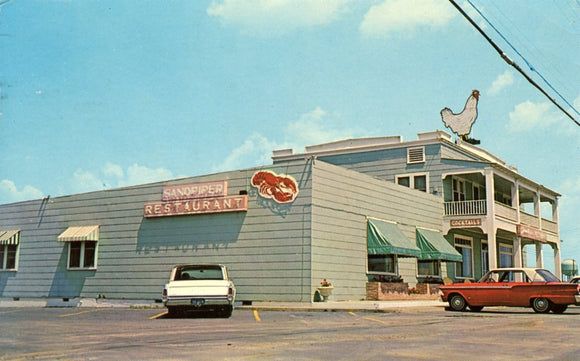Sandpiper Restaurant, Beach Highway at 33rd St., Ocean City, MD-Carey's Emporium