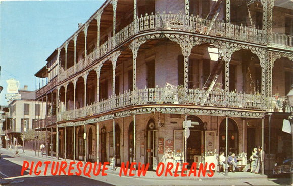 Picturesque Old Royal Street, New Orleans, LA-Carey's Emporium