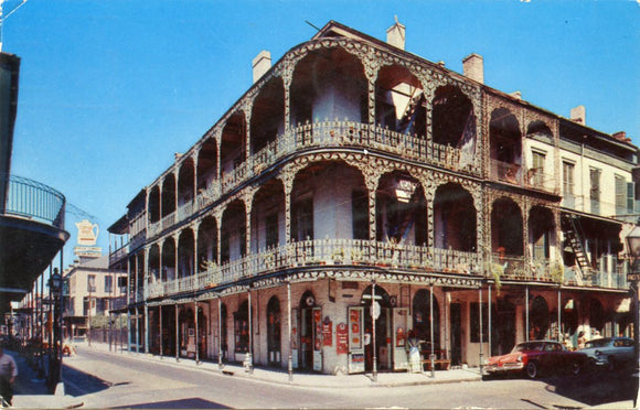 Lace Balconies, 700 Royal Street, New Orleans, LA-Carey's Emporium