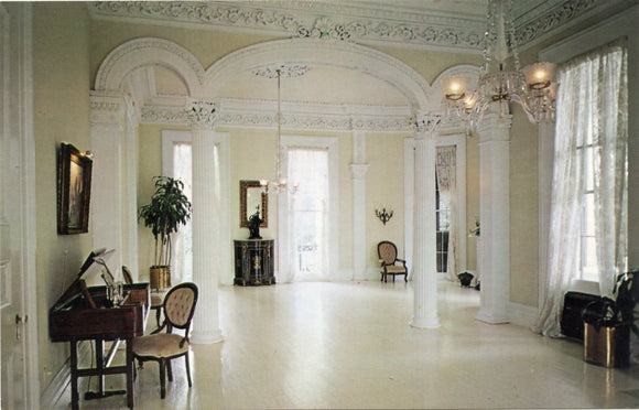 Grand White Ballroom, Nottoway Plantation, White Castle, LA-Carey's Emporium