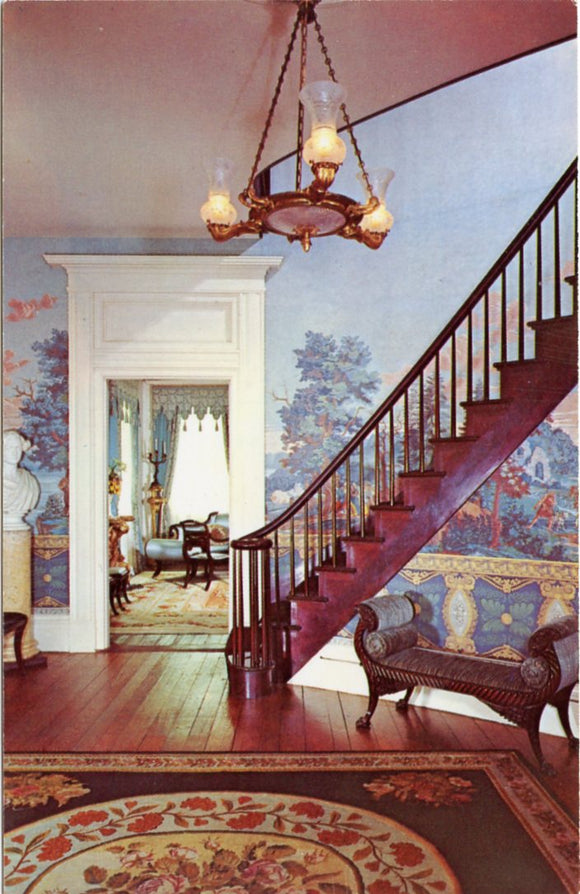 Entrance Hall, Rosedown Plantation and Gardens, St. Francisville, LA-Carey's Emporium