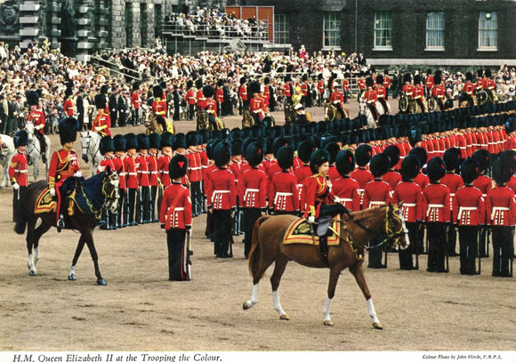 H. M. Queen Elizabeth II at the Trooping the Colour-Carey's Emporium