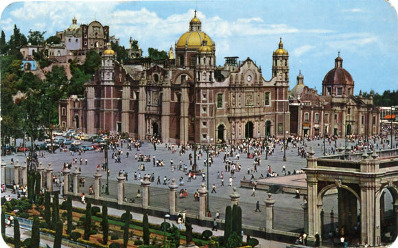 Vista Panoramica de la Basilica de Guadalupe, Mexico, D. F.-Carey's Emporium