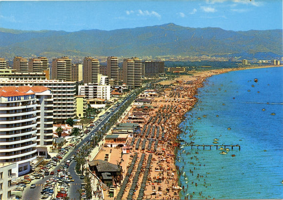 Aerial View of the Maritime Boulevard, Torremolinos-Carey's Emporium