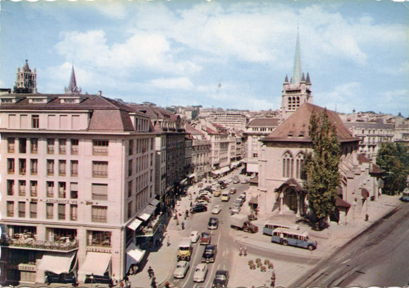 Eglise et Place St-Francois, Lausanne-Carey's Emporium