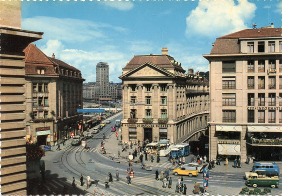 Place St. Francois et la Tour Bel Air, Lausanne-Carey's Emporium