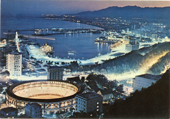 Partial View by Night, Malaga-Carey's Emporium