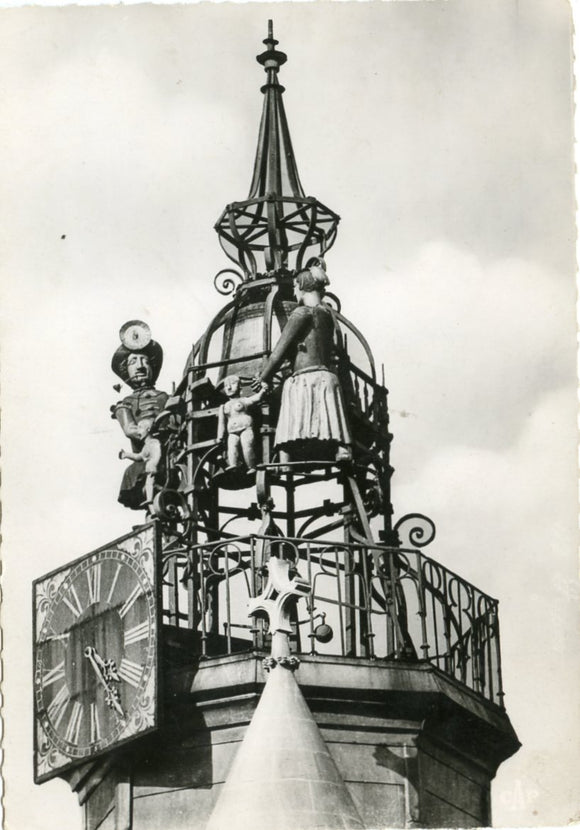 Le Jacquemart de l'Englise Notre-Dame, Dijon-Carey's Emporium