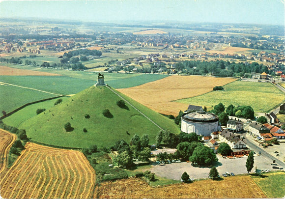 Aerial View of the Hill and the Battlefield, Waterloo-Carey's Emporium