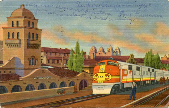Santa Fe Super Chief, Albuquerque, NM-Carey's Emporium