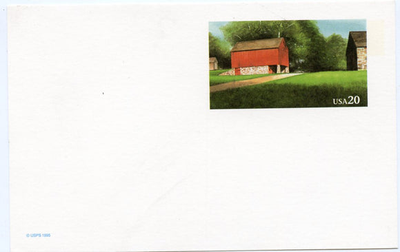 U. S. Postal Card Twenty Cents-Carey's Emporium