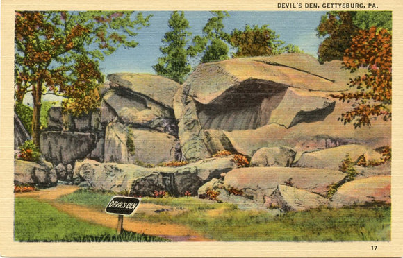 Devil's Den, Gettysburg, PA-Carey's Emporium