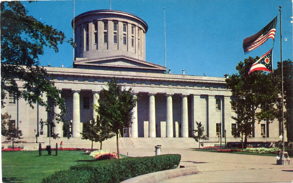 The Ohio State Capitol Building in the Center of Downtown Columbus, Columbus, OH-Carey's Emporium