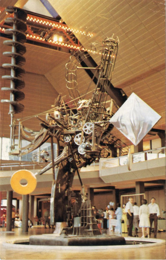 Chaos I, Swiss Sculptor Jean Tinguely, 1974, The Commons, Columbus, IN-[Carey's Emporium