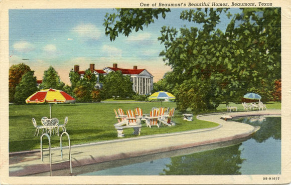 One of Beaumont's Beautiful Homes, Beaumont, TX-[Carey's Emporium