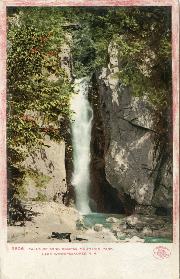 Falls of Song, Ossipee Mountain Park, Lake Winnipesaukee, NH-[Carey's Emporium