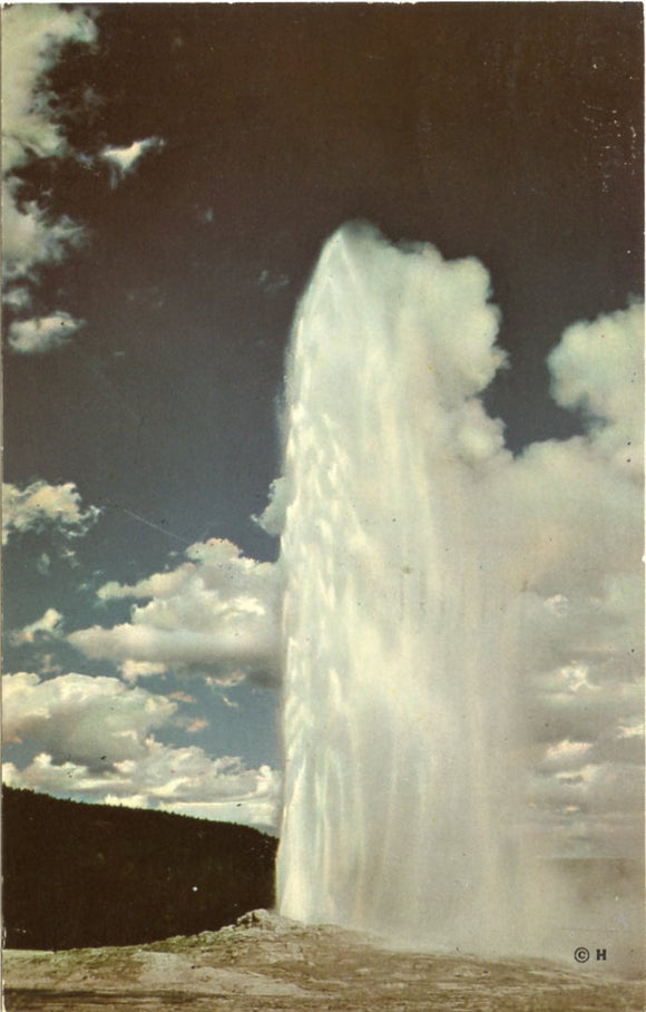 The Celebrated Old Faithful Geyser, Yellowstone National Park-[Carey's Emporium