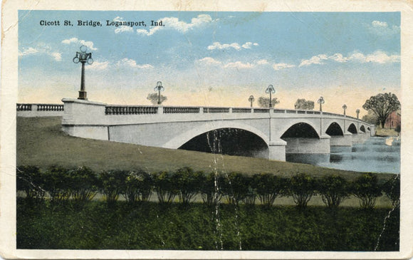 Cicotte Street Bridge, Logansport, IN-[Carey's Emporium