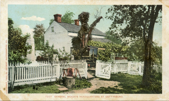 General Meade's Headquarters at Gettysburg-[Carey's Emporium