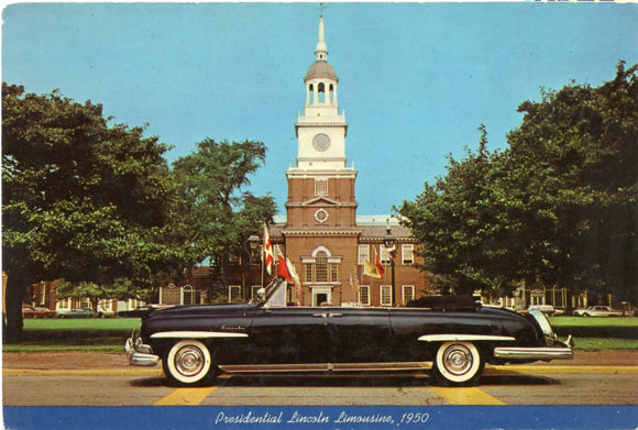Presidential Lincoln Limousine, 1950, Henry Ford Museum, Dearborn, MI-[Carey's Emporium
