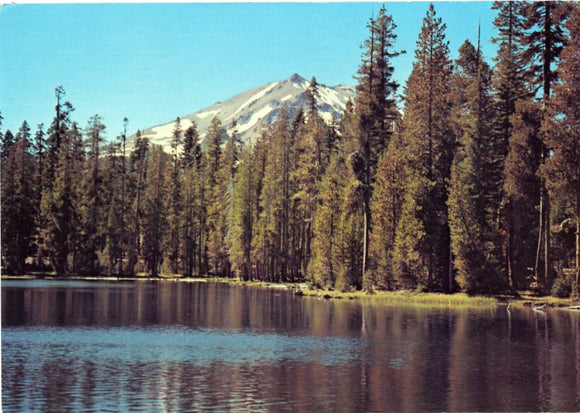 Mt. Lassen From Summit Lake, Lassen Volcanic National Park, CA-Carey's Emporium