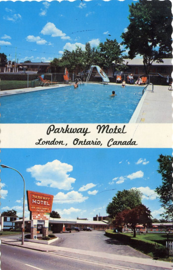 Parkway Motel, London, Ontario, Canada-Carey's Emporium
