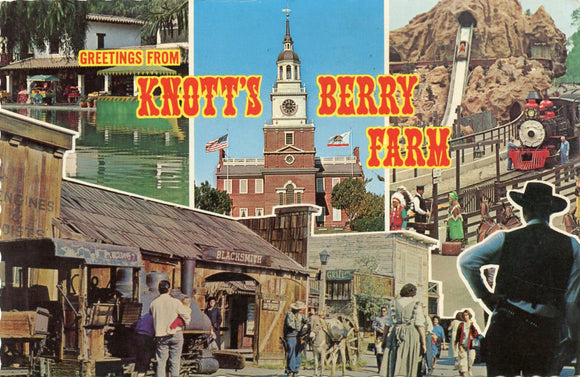 Greetings from Knott's Berry Farm, Buena Park, CA-Carey's Emporium