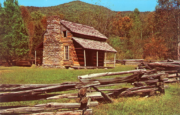 John Oliver Cabin in Cades Cove, Great Smoky Mountains National Park, Tennessee-North Carolina-Carey's Emporium