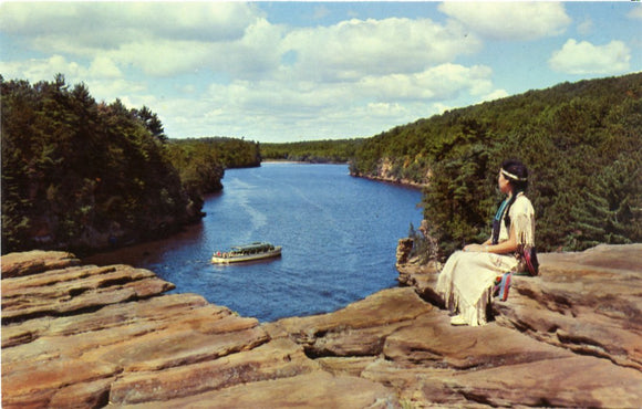 View from High Rock, Wisconsin Dells, WI-Carey's Emporium