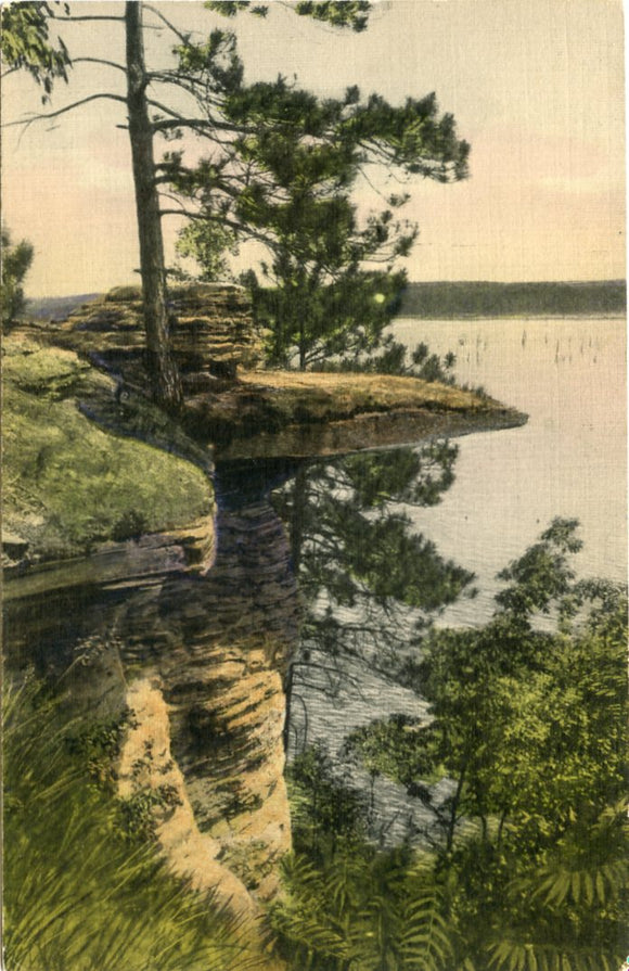 Visor Ledge, Dells of the Wisconsin River, WI-Carey's Emporium