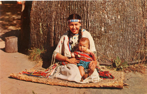 Winnebago Mother and Child, Wisconsin Dells, WI-Carey's Emporium
