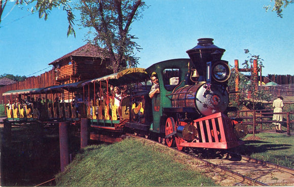 Train Ride at Fort Dells, Wisconsin Dells, WI-Carey's Emporium