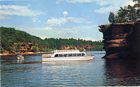 At Hawk's Beak, Lower Dells of the Wisconsin River, Wisconsin Dells, WI-Carey's Emporium