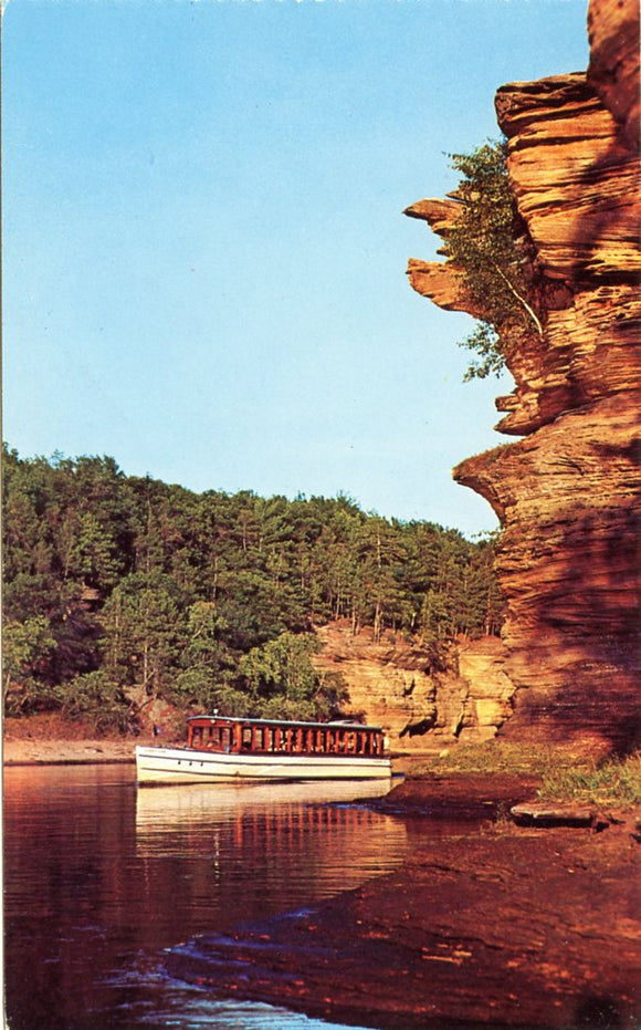 At Hawk's Beak, Lower Dells of the Wisconsin River, Wisconsin Dells, WI-Carey's Emporium