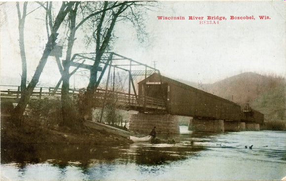 Wisconsin River Bridge, Boscobel, WI-Carey's Emporium