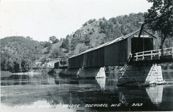 The Old Covered Bridge, Boscobel, WI-Carey's Emporium