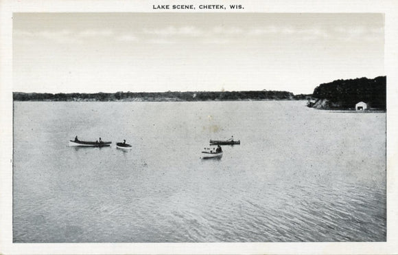 Lake Scene, Chetek, WI-Carey's Emporium