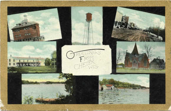 Greetings from Chetek, WI-Carey's Emporium