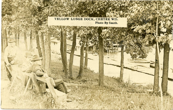 Yellow Lodge Dock, Chetek, WI-Carey's Emporium