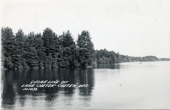 Shoreline of Lake Chetek, Chetek, WI-Carey's Emporium