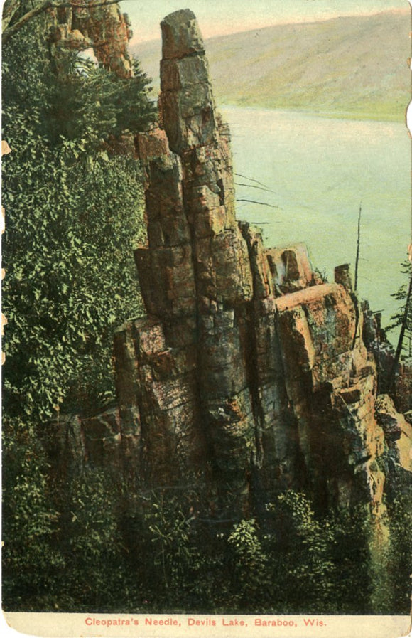 Cleopatra's Needle, Devils Lake, Baraboo, WI-Carey's Emporium