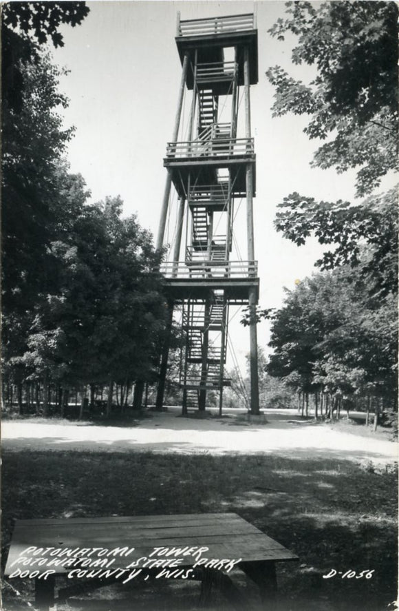 Potowatomi Tower, Potowatomi State Park, Door County, WI-Carey's Emporium