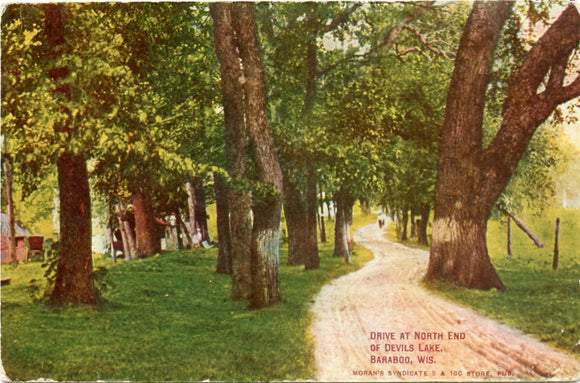 Drive at North End of Devils Lake, Baraboo, WI-Carey's Emporium