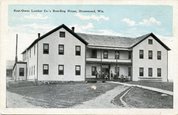 Rust-Owen Lumber Co.'s Boarding House, Drummond, WI-Carey's Emporium