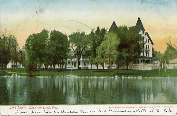 Lake Lawn, Delavan Lake, WI-Carey's Emporium