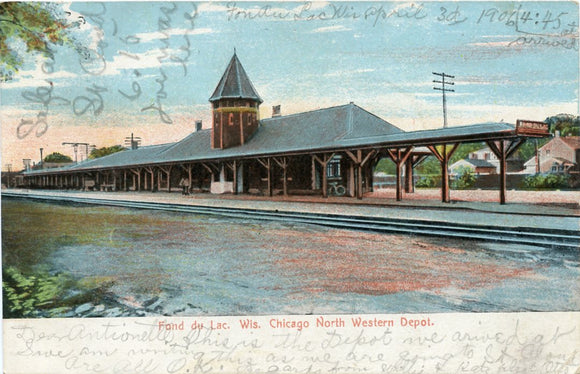 Chicago North Western Depot, Fond du Lac, WI-Carey's Emporium