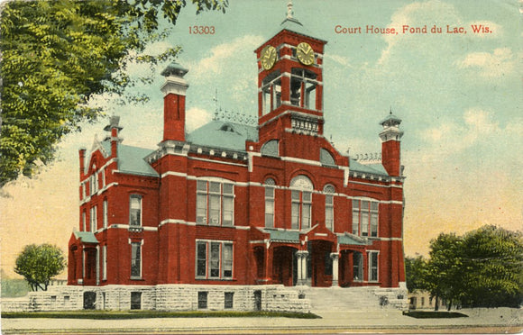 Court House, Fond du Lac, WI-Carey's Emporium